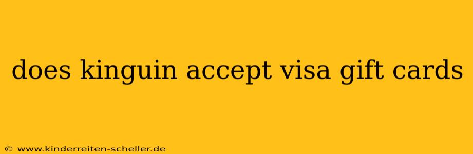 does kinguin accept visa gift cards